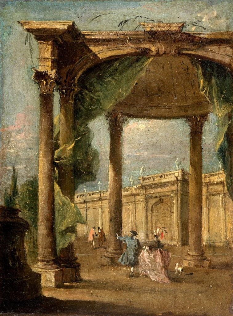 Capriccio architettonico con figure - Palais des Beaux, Arts de Lille
